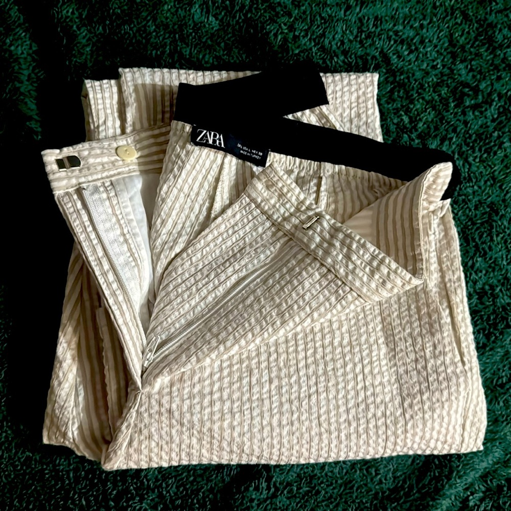 Zara Textured Pants